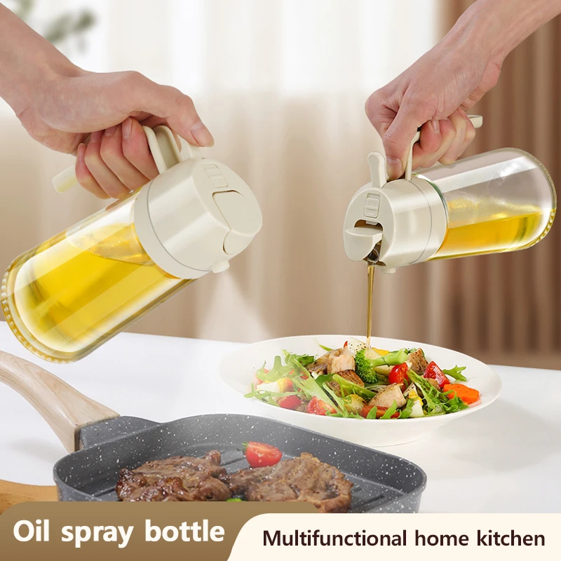 Commercial Kitchen Sprayer - Nieuwe 470Ml Olie Spuitpot 2-In-1 Plastic