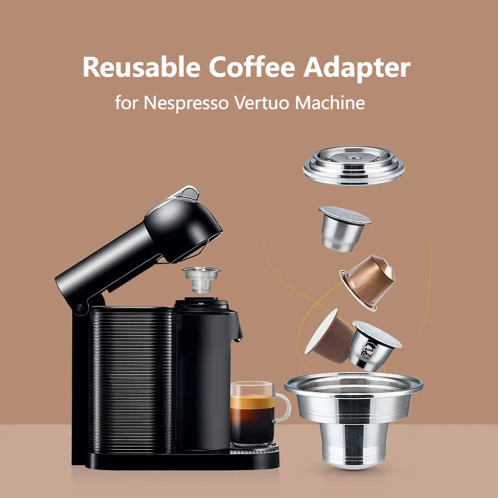 Delonghi Espresso Magnifica - Capsules Converter Filter Herbruikbare koffiepadadapter voor