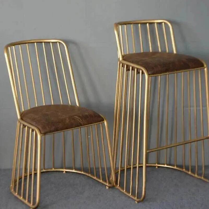 Commercial Kitchen Lighting Design - Hotel Designer Barstoelen Keukenmeubilair Licht Gouden