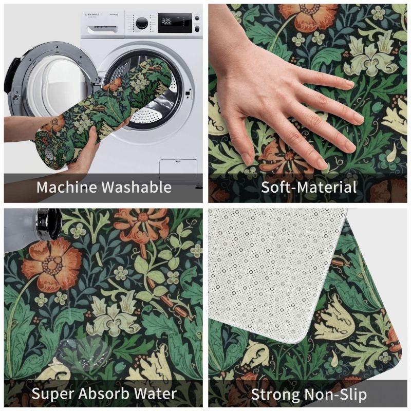 William Morris Tapijt Voorvloe - Commercial Kitchen Door recensie en prijs