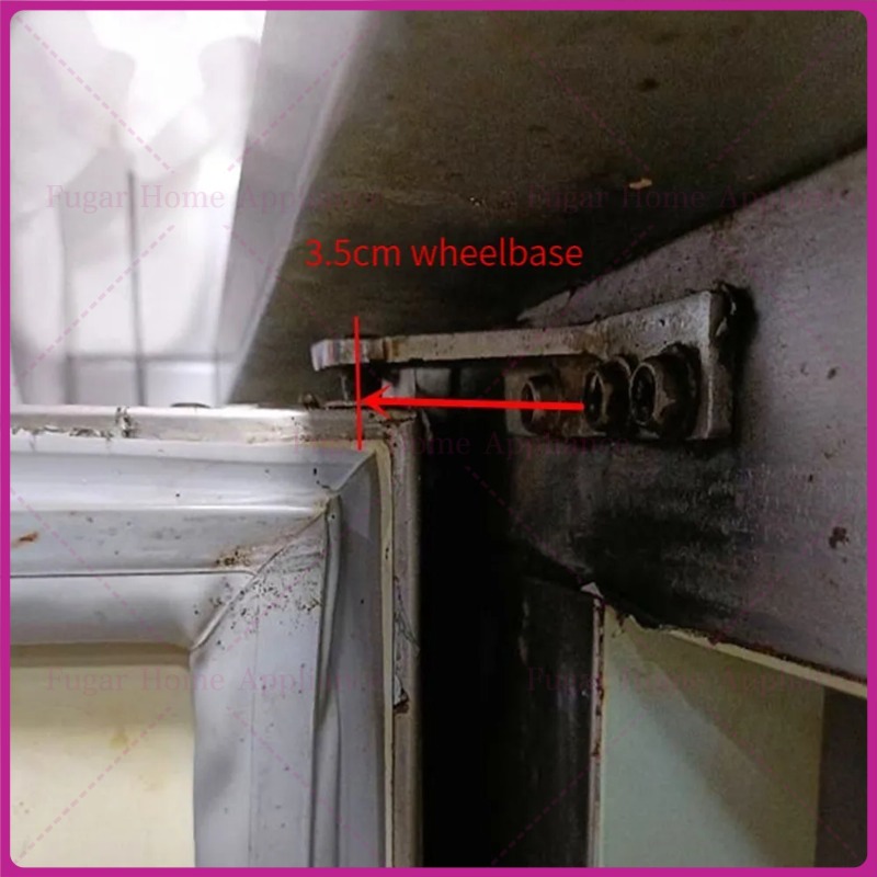 Wielbasis 35 mm koelkastscharn - Commercial Kitchen Door recensie en prijs