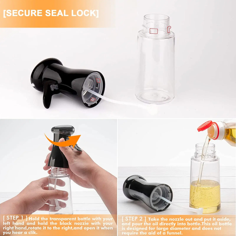 Olie Spray Fles voor Koken Keu - Commercial Kitchen Sprayer recensie en prijs
