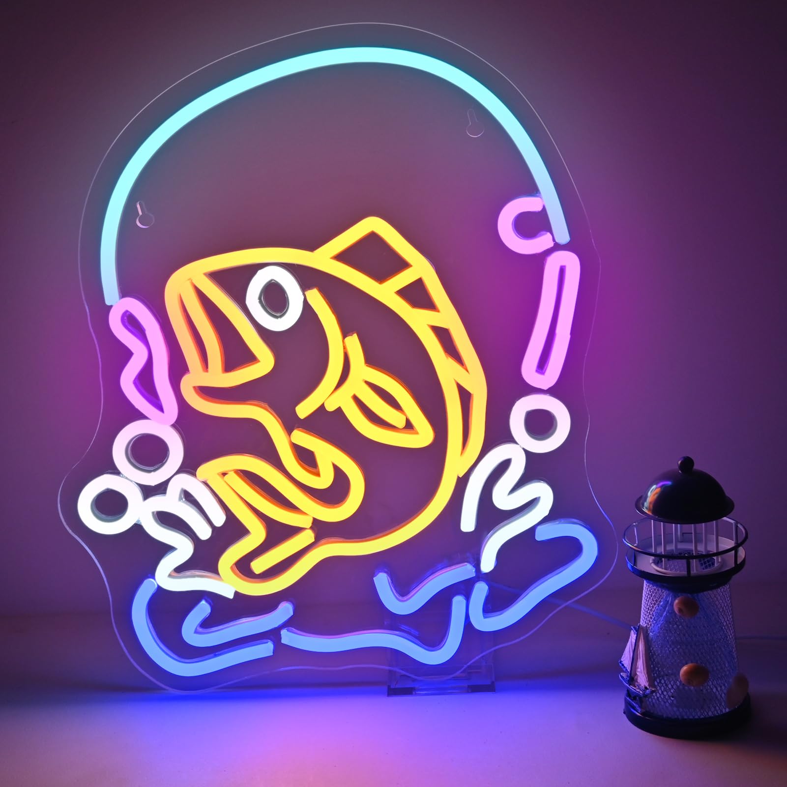 Vissen neon teken vis LED lich - Commercial Kitchen Lighting Design recensie en prijs